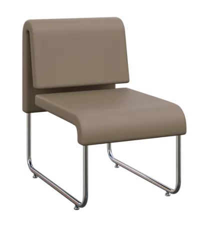 FLEXI LOUNGE, židle, ekokůže světle béžová FLEXI LOUNGE, židle, ekokůže světle béžová